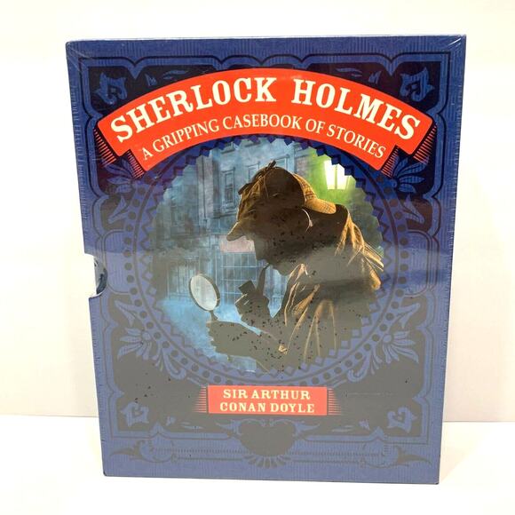 Sherlock Holmes A Gripping Casebook of Stories Hardcover Sir Arthur Conan Doyle - Picture 3 of 6